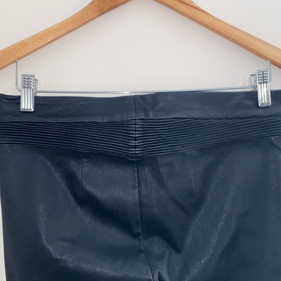 Yigal Azrouel Black 100% Lamb Leather Skinny Pants. Size 8 - Picture 3 of 7
